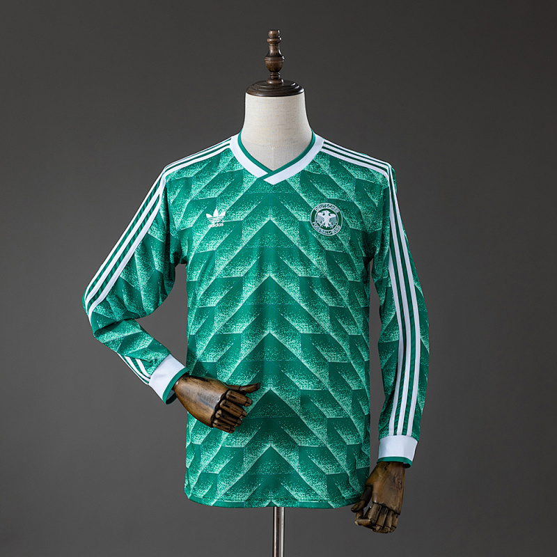 Camiseta retro de manga larga de Alemania 90-91 (visitante) Tallas S-XXL